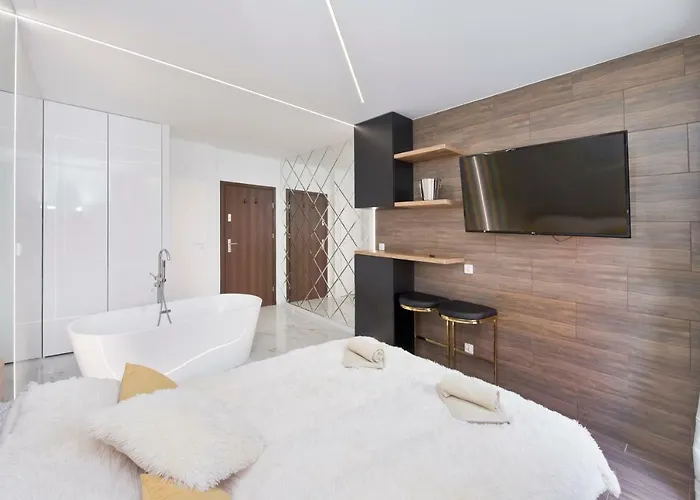 Yourapart Chmielna Park Exclusive Z Wanna Wolnostojaca Lub Jacuzzi * Gdansk